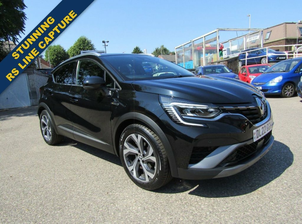 Renault Captur 1.3L Rs Line Black