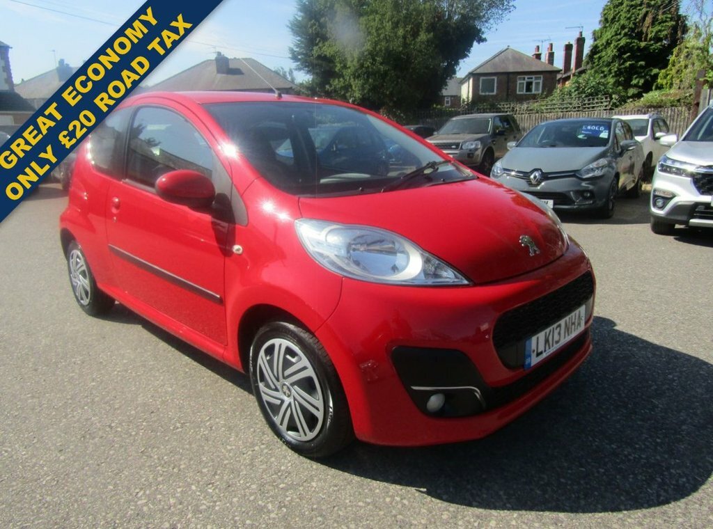 Peugeot 107 1L Active Red