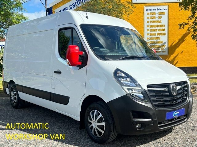 Vauxhall Movano Automatic White