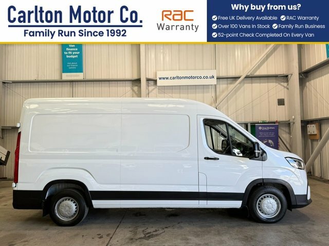 Maxus Deliver 9 Manual White