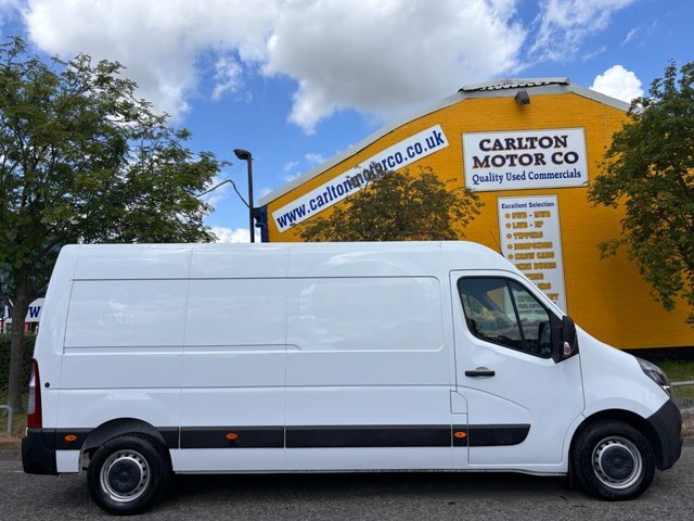 Vauxhall Movano Manual White #2