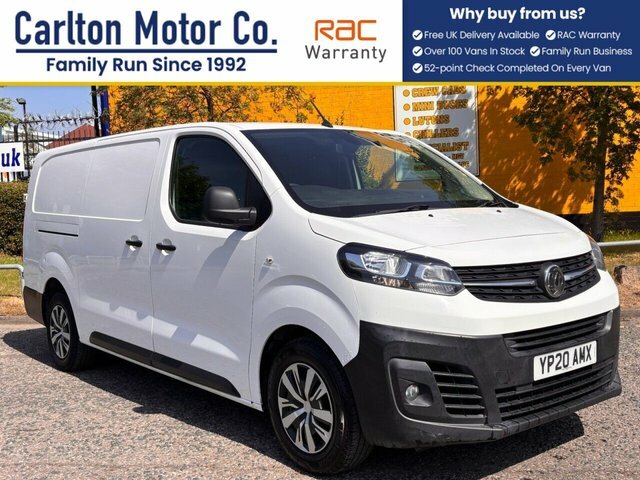 Vauxhall Vivaro Manual White