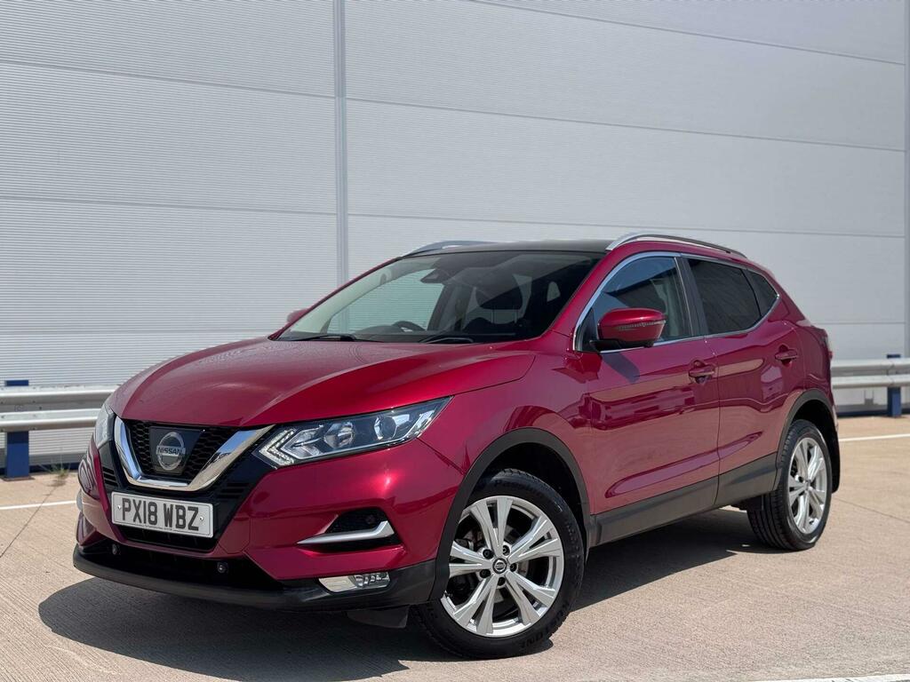Nissan Qashqai 1.2 Dig-t N-connecta Euro 6 Ss PX18WBZ Red #3