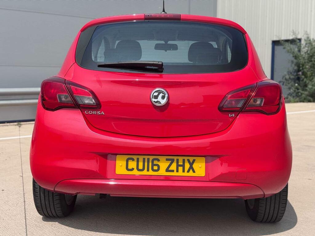 Vauxhall Corsa 1.4I Ecoflex Sting Euro 6 CU16ZHX Red #6