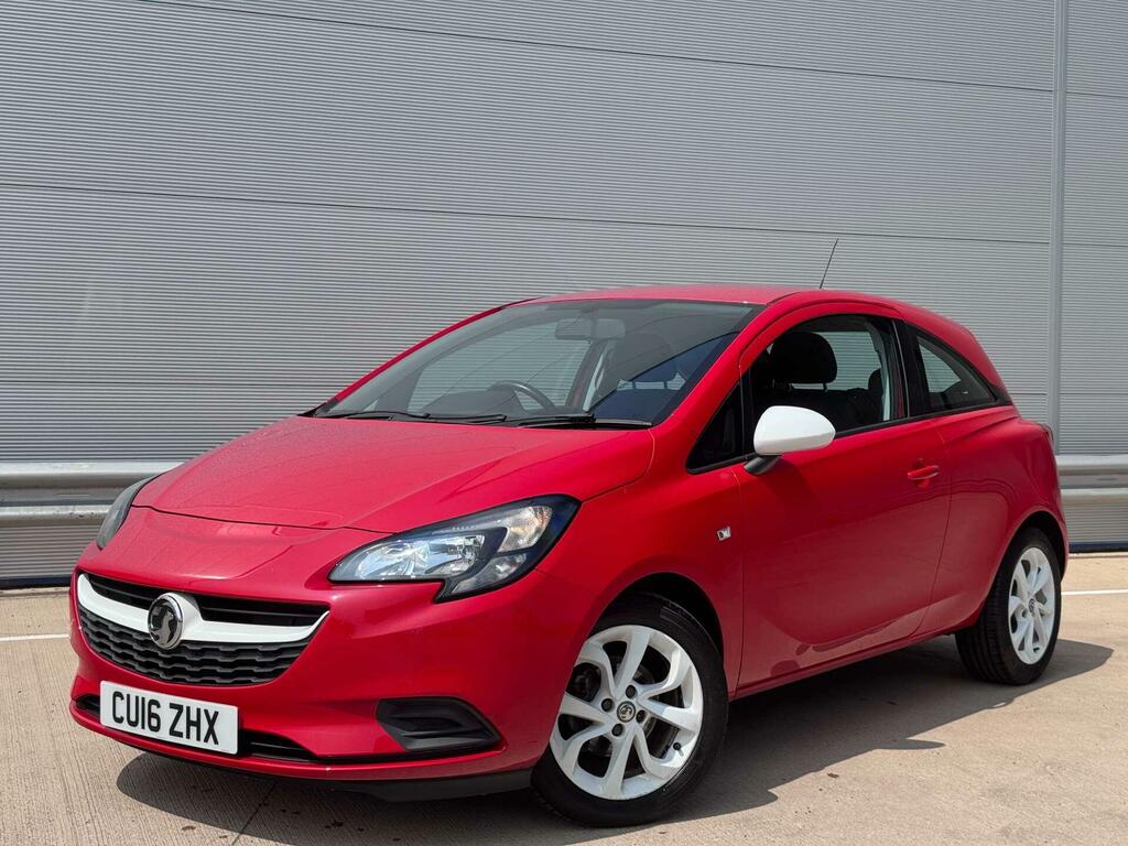 Vauxhall Corsa 1.4I Ecoflex Sting Euro 6 CU16ZHX Red #3
