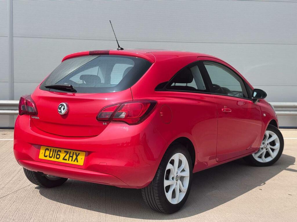 Vauxhall Corsa 1.4I Ecoflex Sting Euro 6 CU16ZHX Red #5