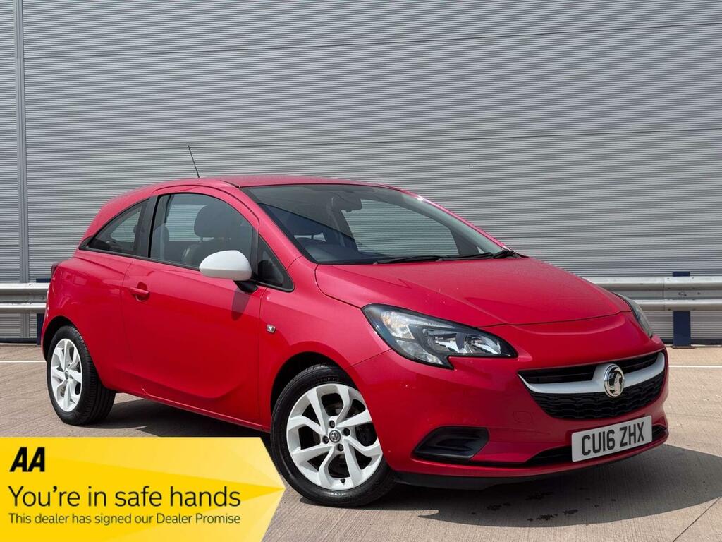 Vauxhall Corsa 1.4I Ecoflex Sting Euro 6 CU16ZHX Red