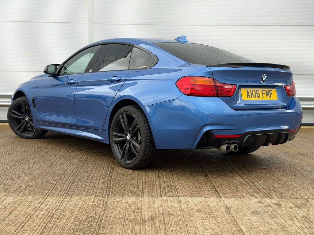 BMW 4 Series Gran Coupe M Sport Blue #4