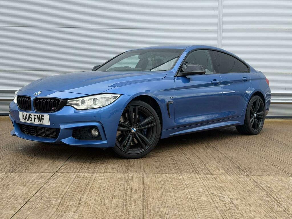 BMW 4 Series Gran Coupe M Sport Blue #3