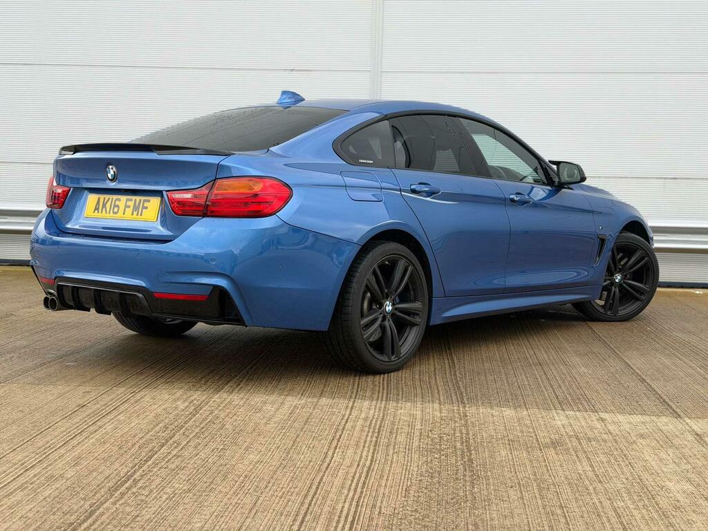 BMW 4 Series Gran Coupe M Sport Blue #6