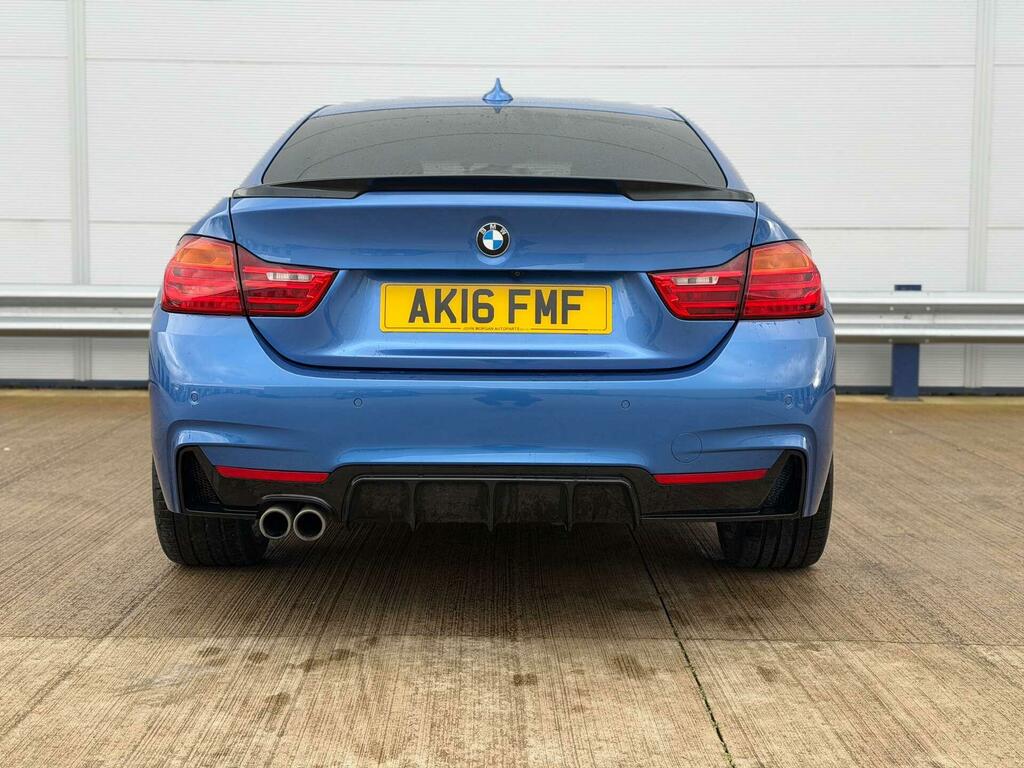 BMW 4 Series Gran Coupe M Sport Blue #5