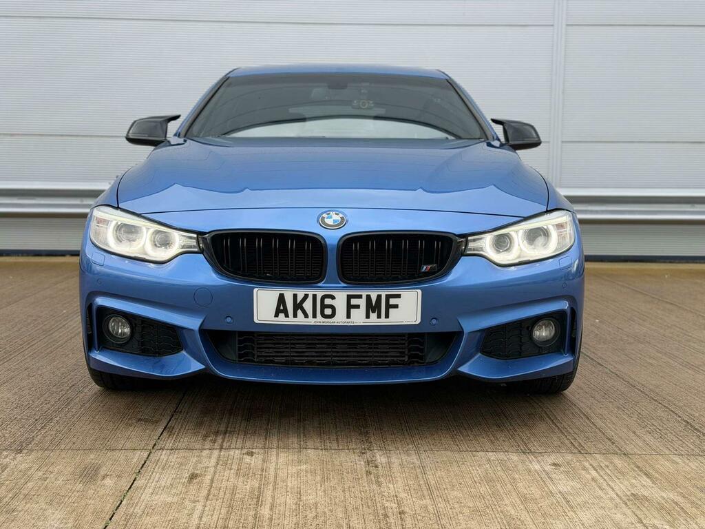 BMW 4 Series Gran Coupe M Sport Blue #2