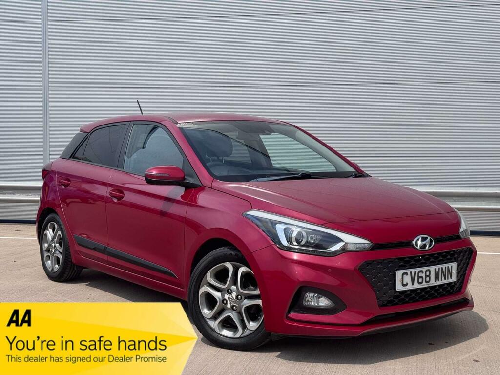 Hyundai I20 1.2 Premium Nav Euro 6 Ss CV68WNN Red