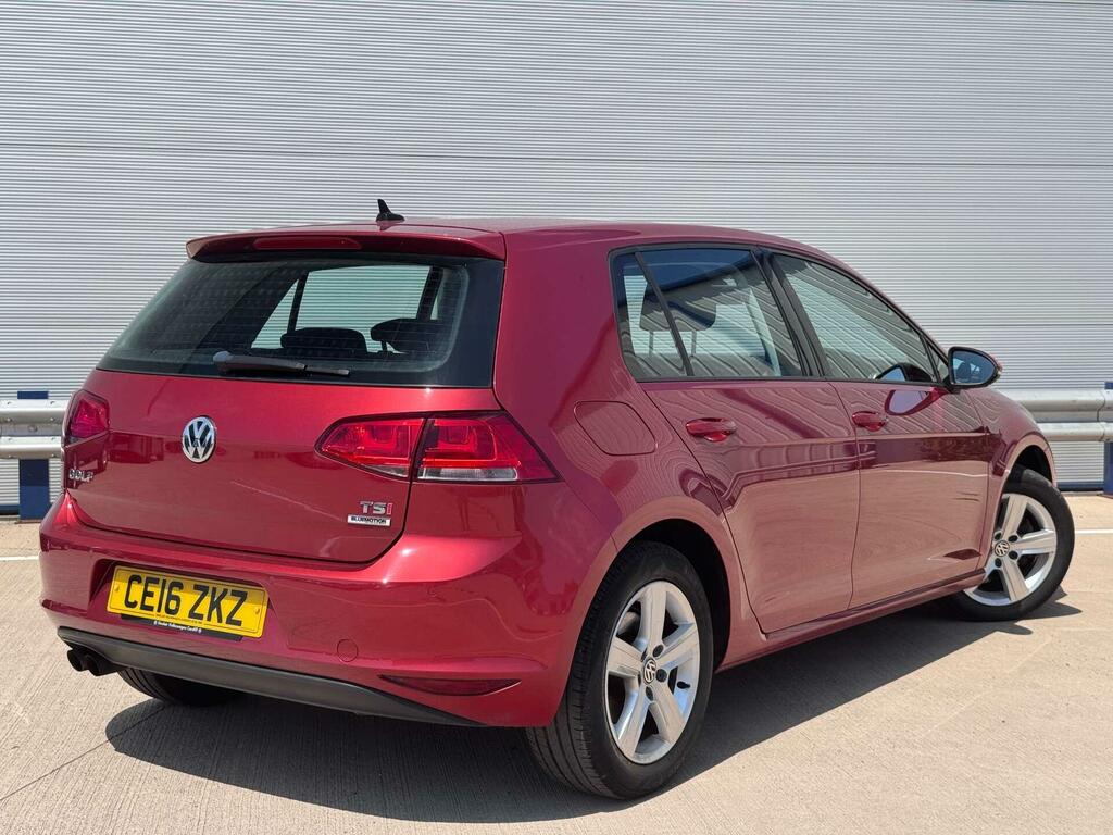 Volkswagen Golf 1.4 Tsi Bluemotion Tech Match Edition Euro 6 Ss Red #6