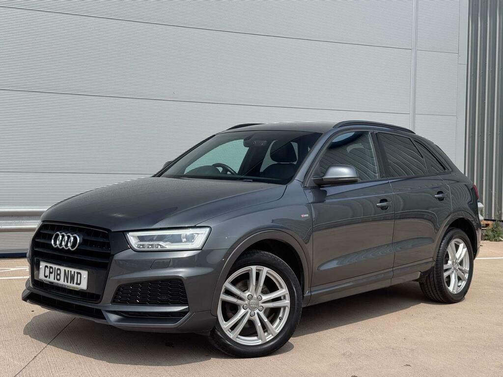 Audi Q3 2.0 Tdi S Line Edition Euro 6 Ss CP18NWD Grey #3