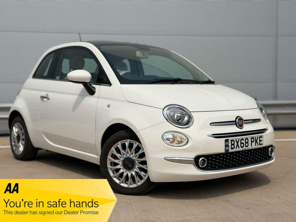 Fiat 500 Lounge White