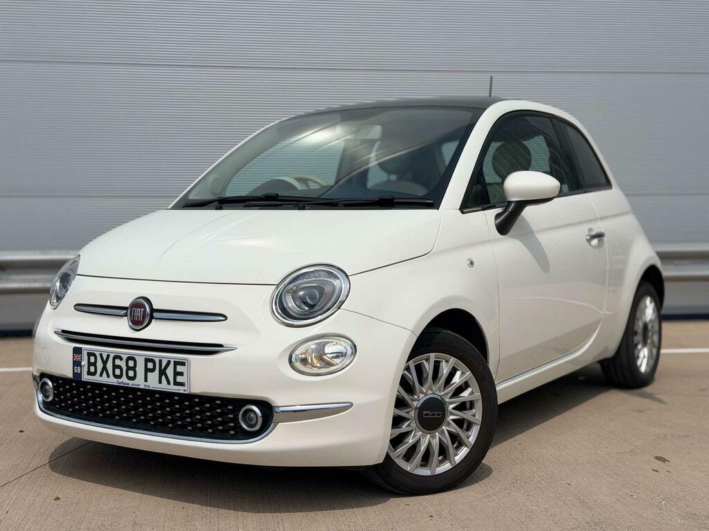Fiat 500 Lounge White #3