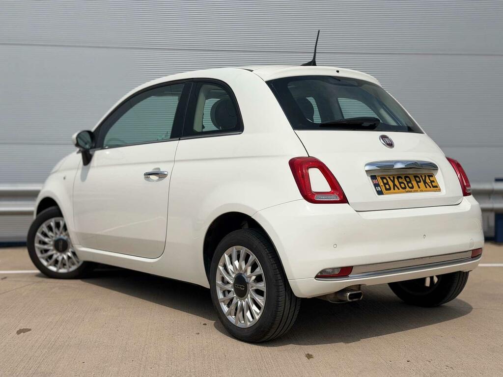 Fiat 500 Lounge White #6