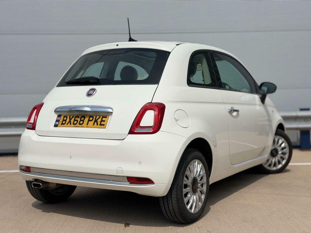 Fiat 500 Lounge White #4