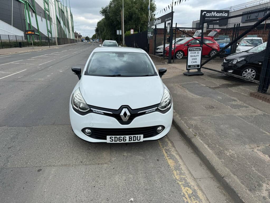 Renault Clio 1.5 Dci 90 Dynamique Nav HK66VBL White