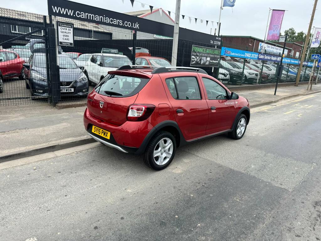 Dacia Sandero Stepway 0.9 Tce Ambiance Red #4