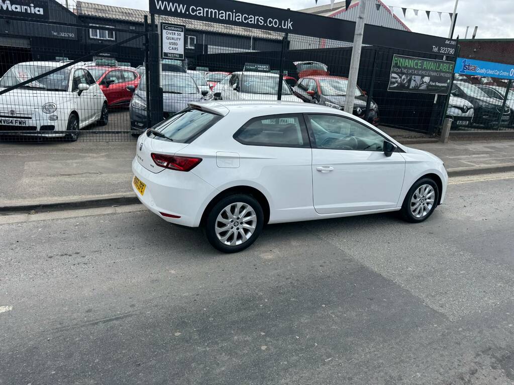 Seat Leon 1.6 Tdi 110 Se White #3