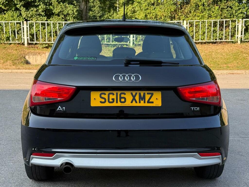 Audi A1 1.6 Tdi Se Sportback Euro 6 S S SG16XMZ Black #4