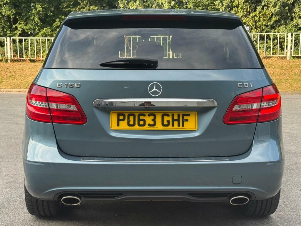 Mercedes-Benz B Class 1.8 B180 Cdi Sport 7G-dct Euro 5 S S Blue #4