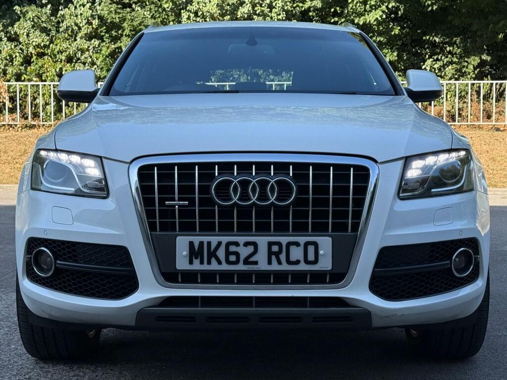 Audi Q5 2.0 Tdi S Line Plus S Tronic Quattro Euro 5 S S White #2