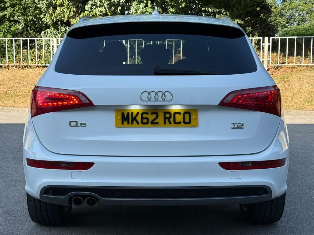 Audi Q5 2.0 Tdi S Line Plus S Tronic Quattro Euro 5 S S White #4