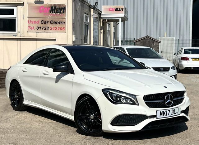 Mercedes-Benz CLA Class 2.1 Cla200d Amg Line Coupe Euro White