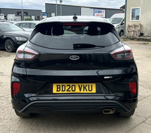 Ford Puma 1.0T Ecoboost Mhev St-line Suv E BD20VKU Black #6
