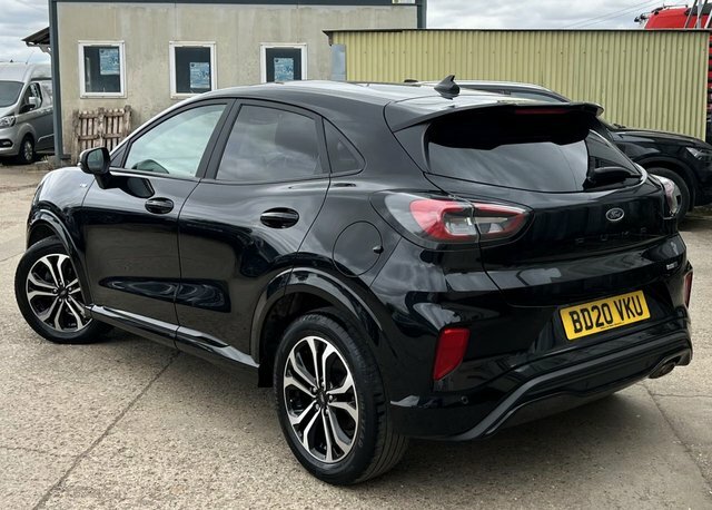 Ford Puma 1.0T Ecoboost Mhev St-line Suv E BD20VKU Black #4