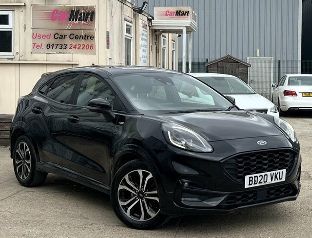 Ford Puma 1.0T Ecoboost Mhev St-line Suv E Black