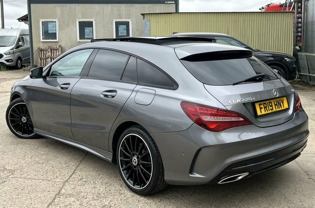 Mercedes-Benz CLA Class 2.1 Cla220d Amg Line Night Edition Plus Shooting FR19HNY Black #6