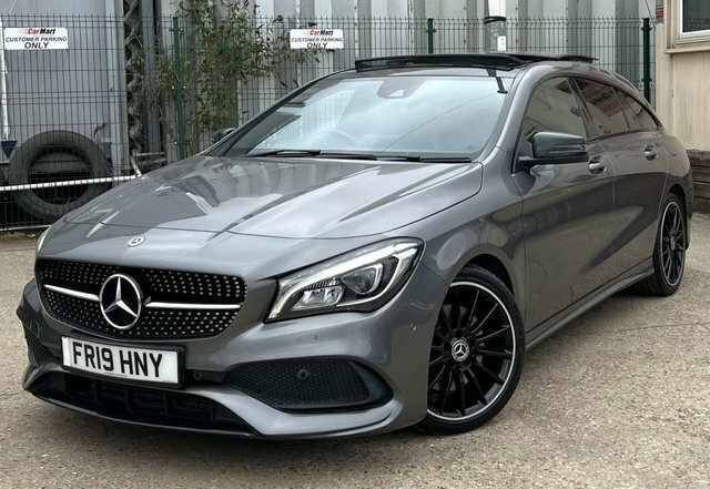 Mercedes-Benz CLA Class 2.1 Cla220d Amg Line Night Edition Plus Shooting FR19HNY Black #4