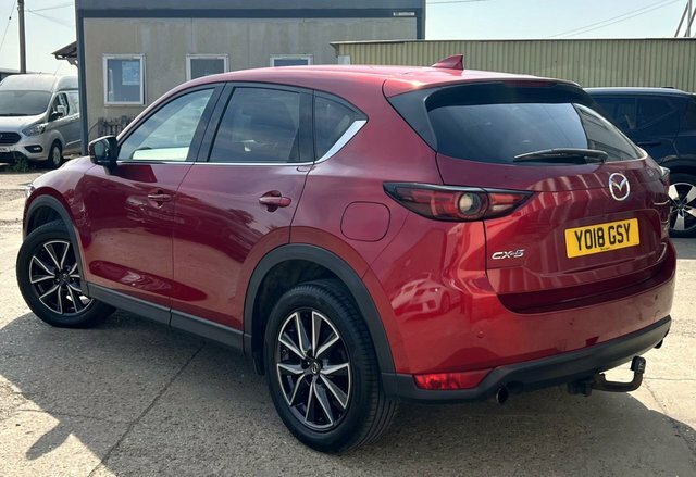 Mazda CX-5 2.0 Skyactiv-g Sport Nav Suv Eur YO18GSY Red #4