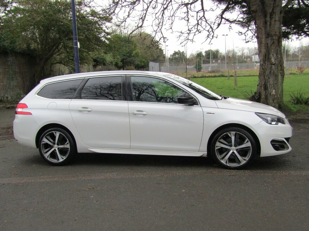 Peugeot 308 2.0 Bluehdi 150 Gt Line Eat6 White #3