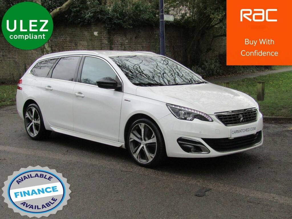 Peugeot 308 2.0 Bluehdi 150 Gt Line Eat6 White