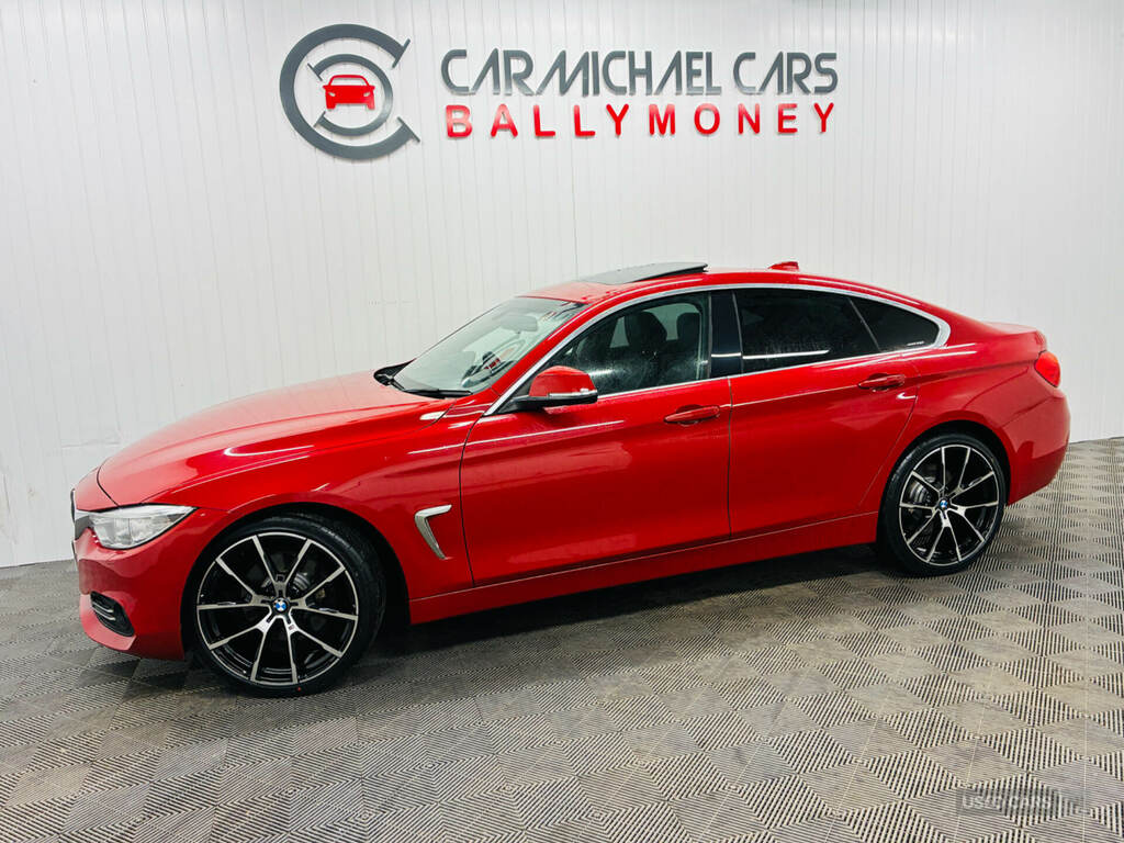 BMW 4 Series 430D Xdrive Luxury Professional Media Red
