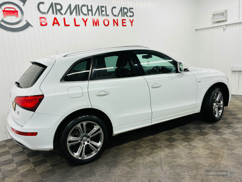 Audi Q5 Audi Q5 2.0 Tfsi S Line Plus Tiptronic Quattro Eur White #5