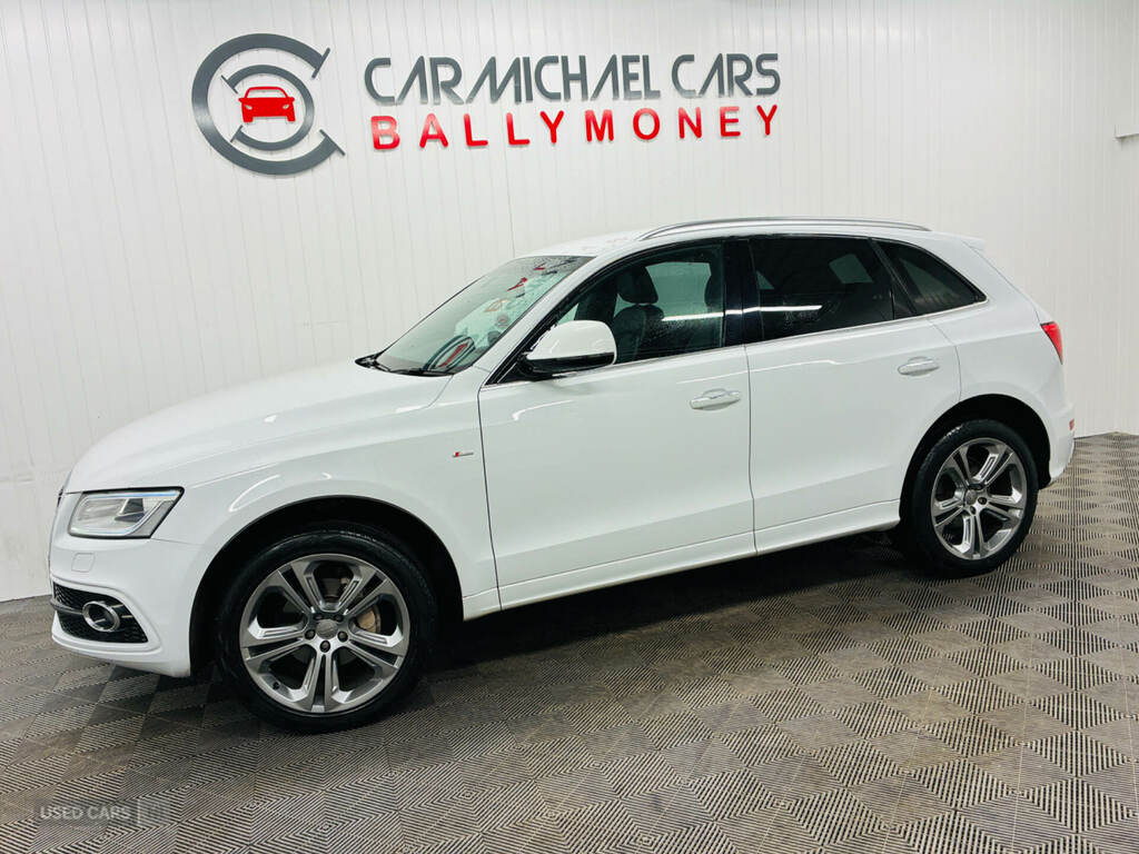 Audi Q5 Audi Q5 2.0 Tfsi S Line Plus Tiptronic Quattro Eur White #7