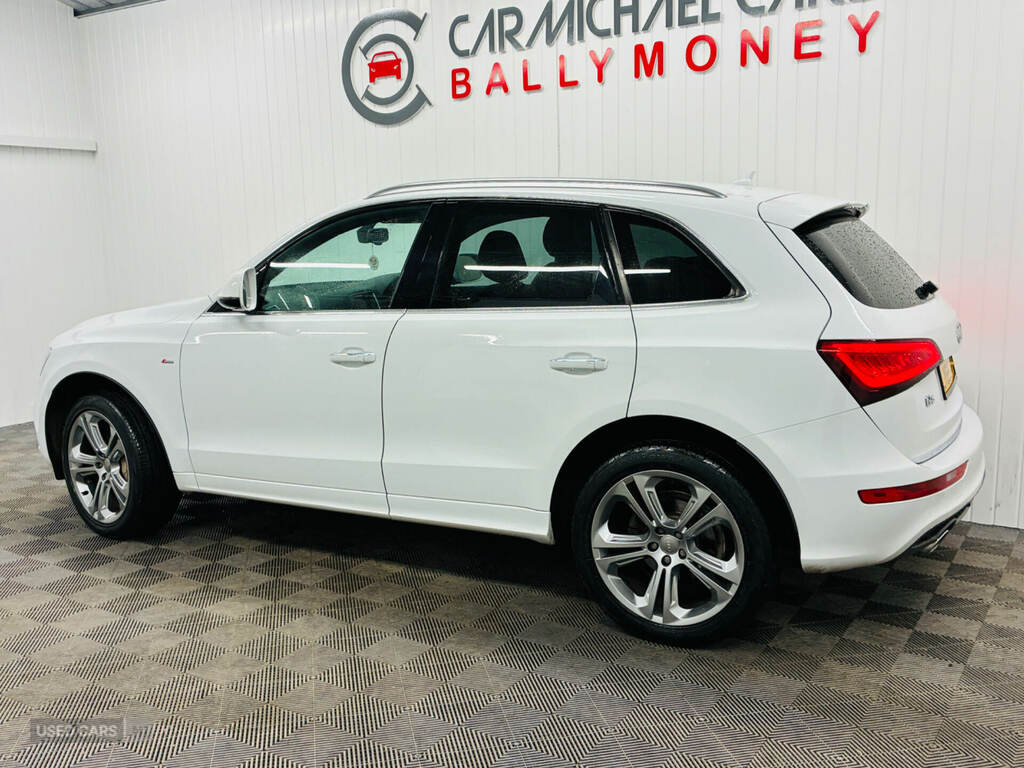 Audi Q5 Audi Q5 2.0 Tfsi S Line Plus Tiptronic Quattro Eur White #6