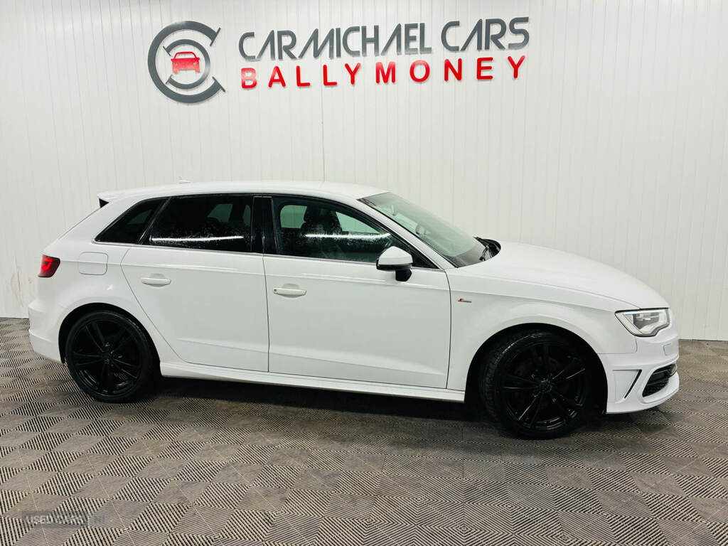 Audi A3 2.0 Tdi 184 S Line MA63DHL White #6