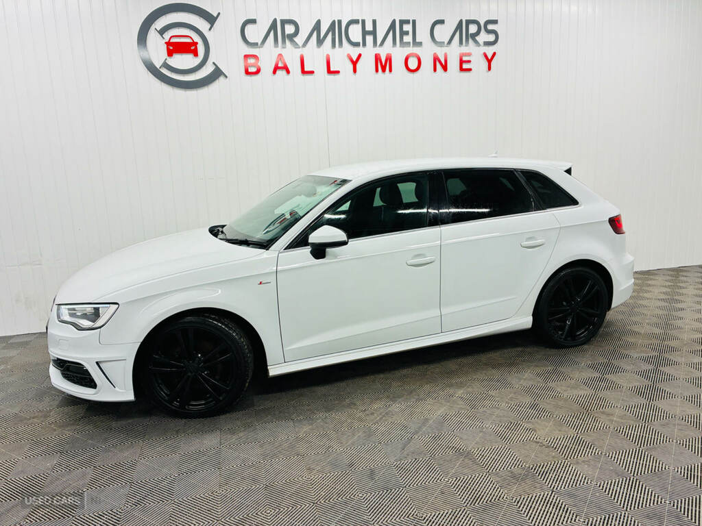 Audi A3 2.0 Tdi 184 S Line White