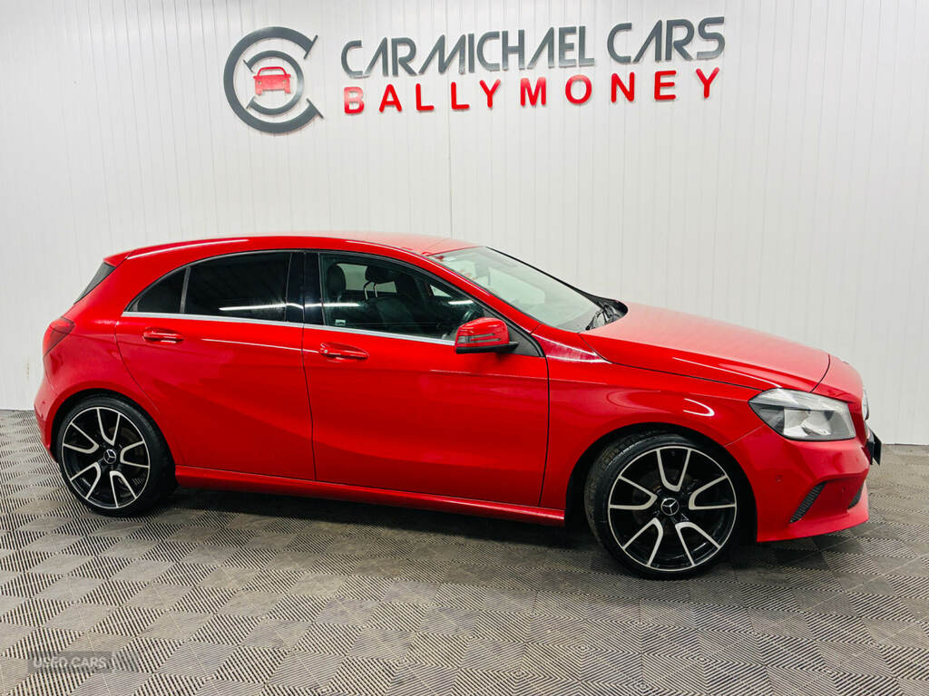 Mercedes-Benz A Class A200d Sport Executive Red