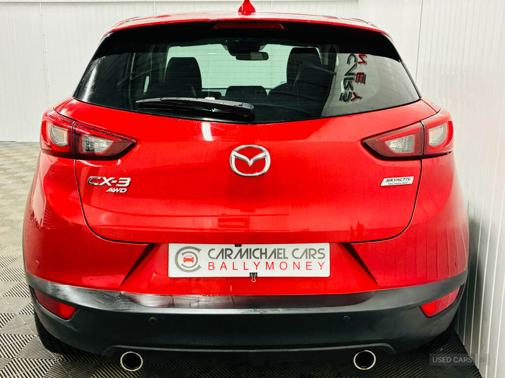 Mazda CX-3 1.5D Sport Nav Awd Red #6