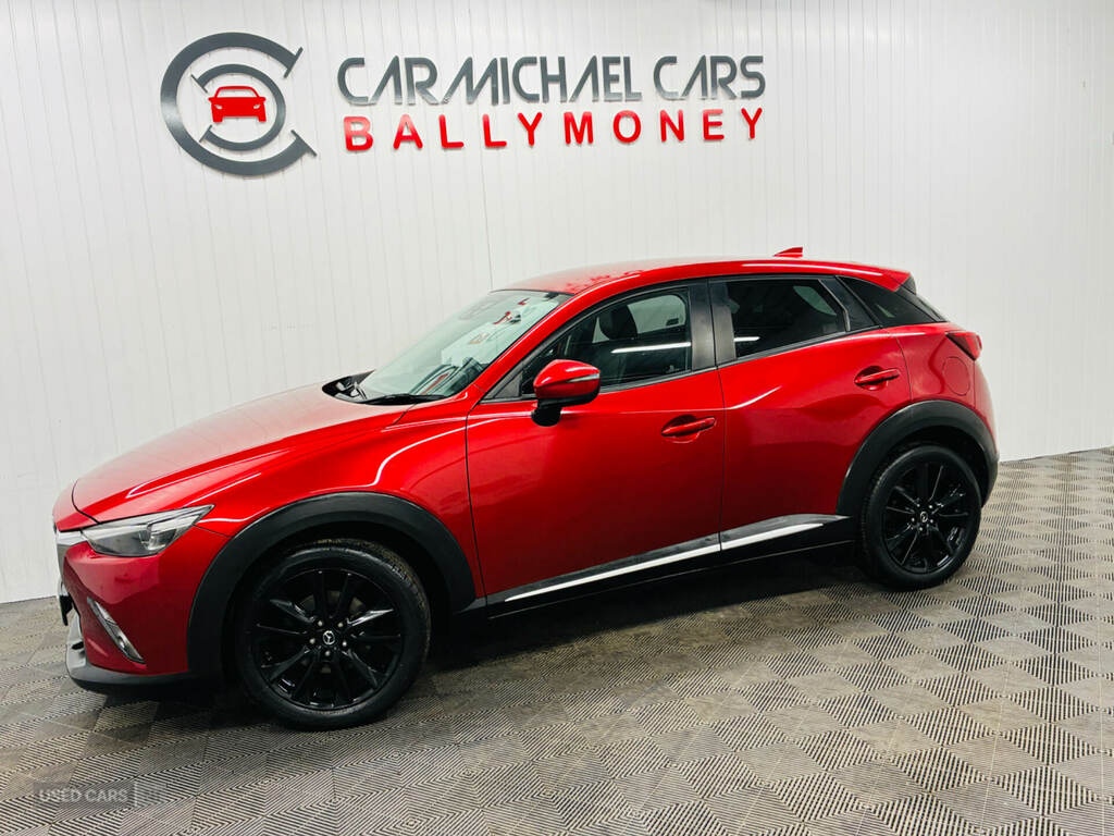 Mazda CX-3 1.5D Sport Nav Awd Red