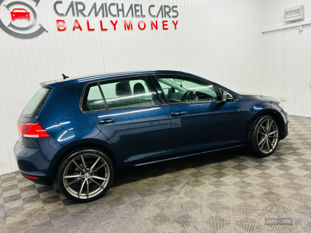 Volkswagen Golf 1.6 Tdi 110 Match Edition SD66PNU Blue #4