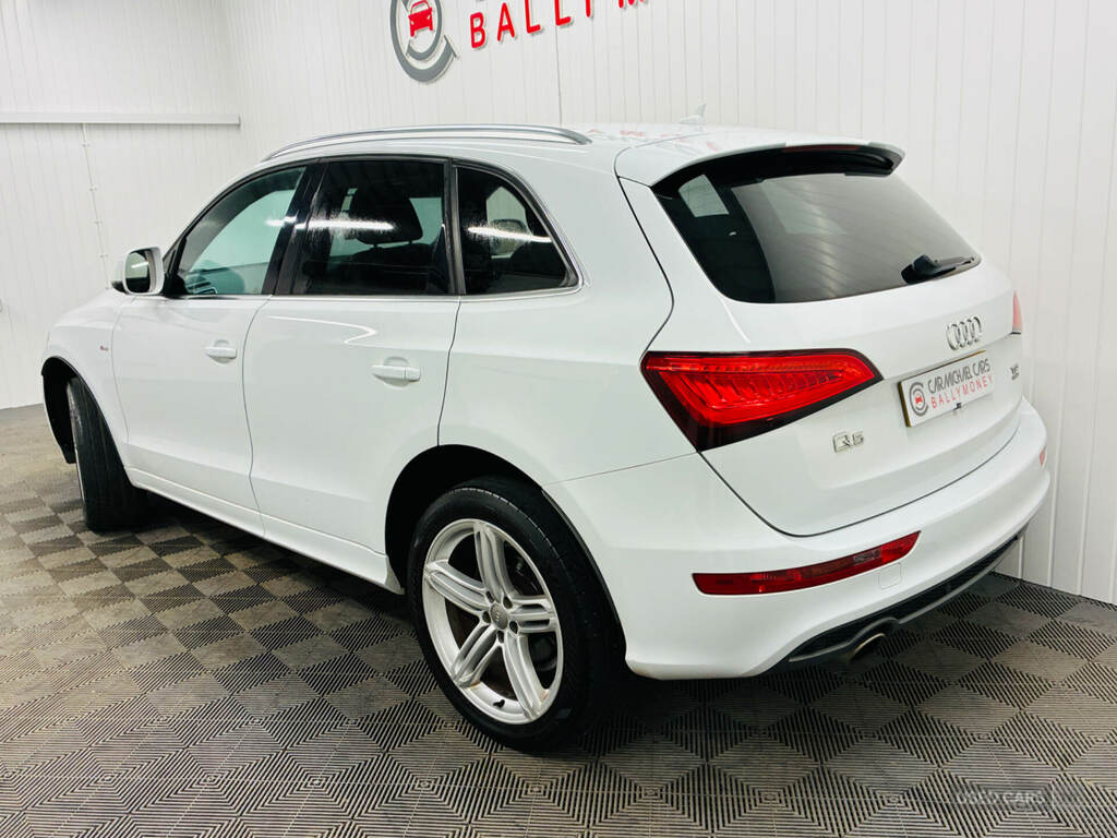 Audi Q5 2.0 Tdi Quattro S Line Plus White #6